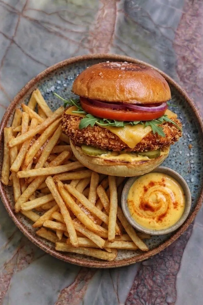CHİCKEN BURGER